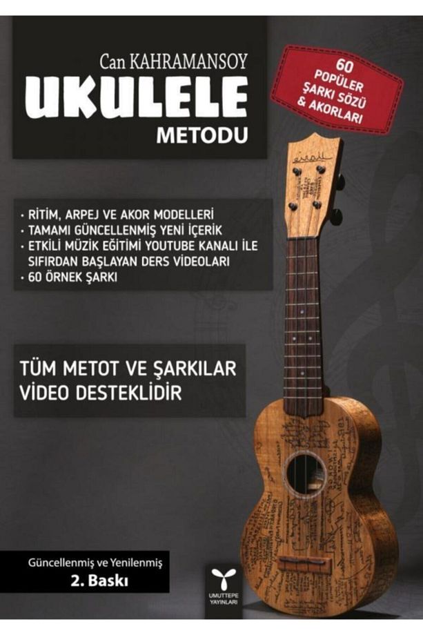 Umuttepe Ukulele Metodu 2. Baskı - Can Kahramansoy - 1