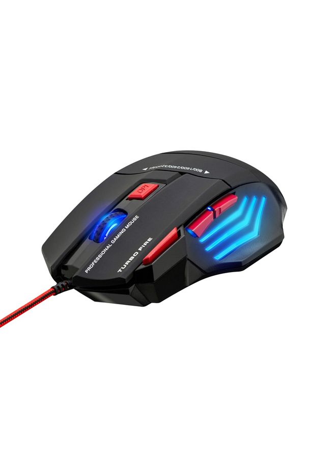 Pgm07 Gaming Mouse + Mouse Pad Kırmızı - 4
