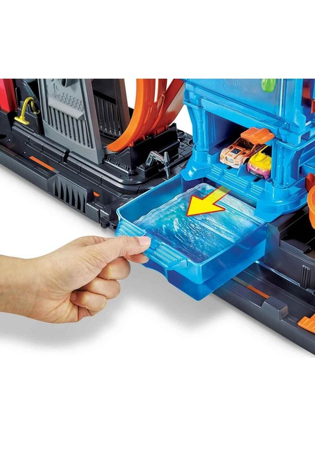 Hot Wheels Dev Ahtapot Ile Araba Yıkama Oyun Seti Gtt96 - 4