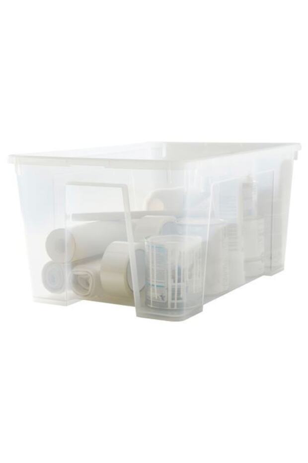 Samla Kapaklı Kutu Şeffaf - 2