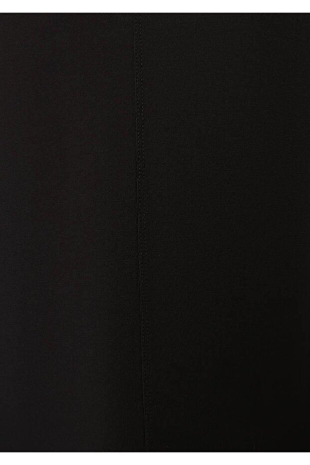 Kadın V Yaka Siyah Basic Tişört 166775-900 - 7