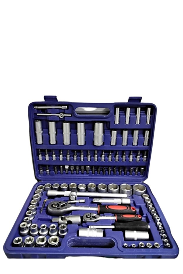 Ab Wheeler 108 Pieces Socket Set 1/2 3/8 Crv Steel