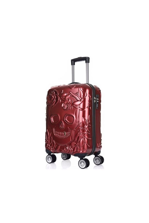 Ccs Büyük Boy Seyahat Çantası 5217-bordo-l Kırmızı - 2