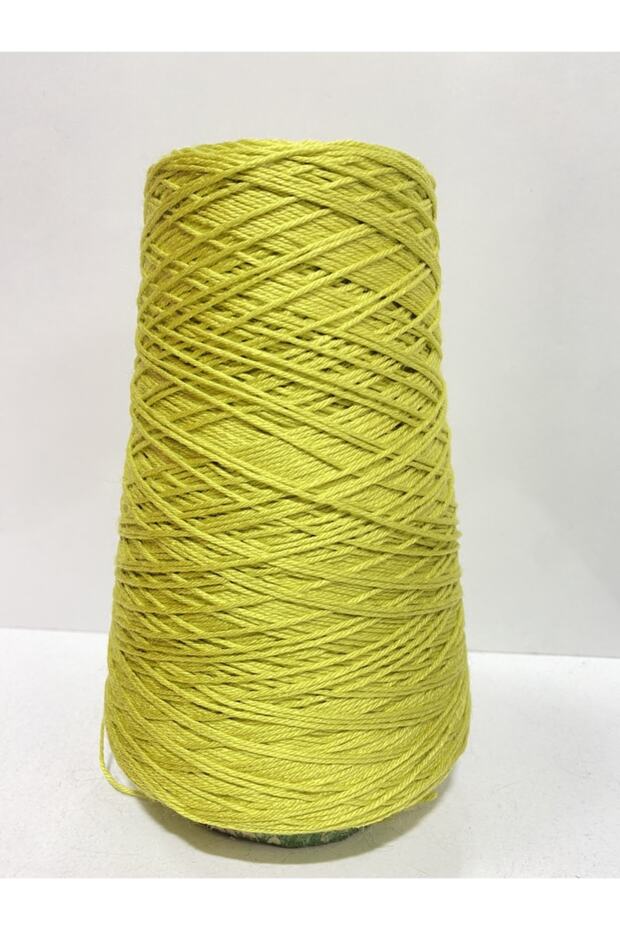Knitting Yarn Acrylic:Viscose Super Shiny Oil Green 250 Gr