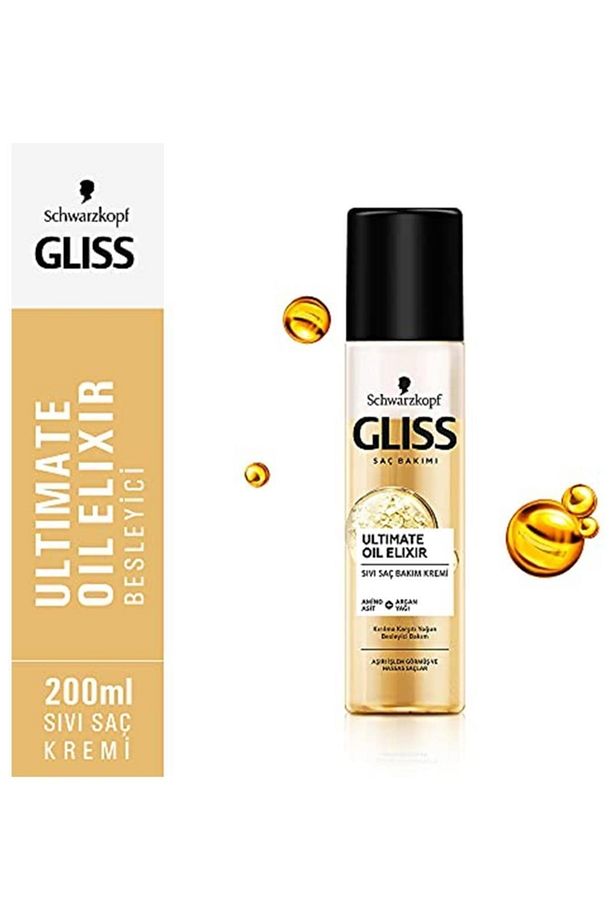 Schwarzkopf Ultimate Oil Elixir Sivi Saç Kremi 200 Ml 1 Paket Saç Kremi - 2