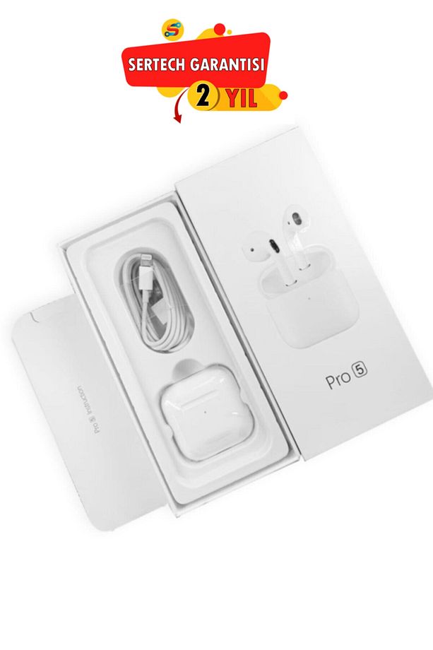 Pro 5 Mini Tasarım Kablosuz Bluetooth Kulaklık 2021 - 1