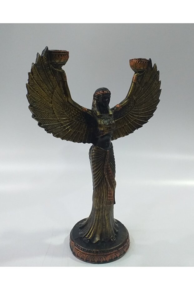 Mısır Tanrıçası Isis Şamdan Biblo - 3