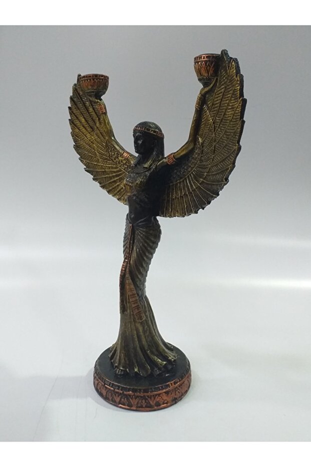 Mısır Tanrıçası Isis Şamdan Biblo - 4