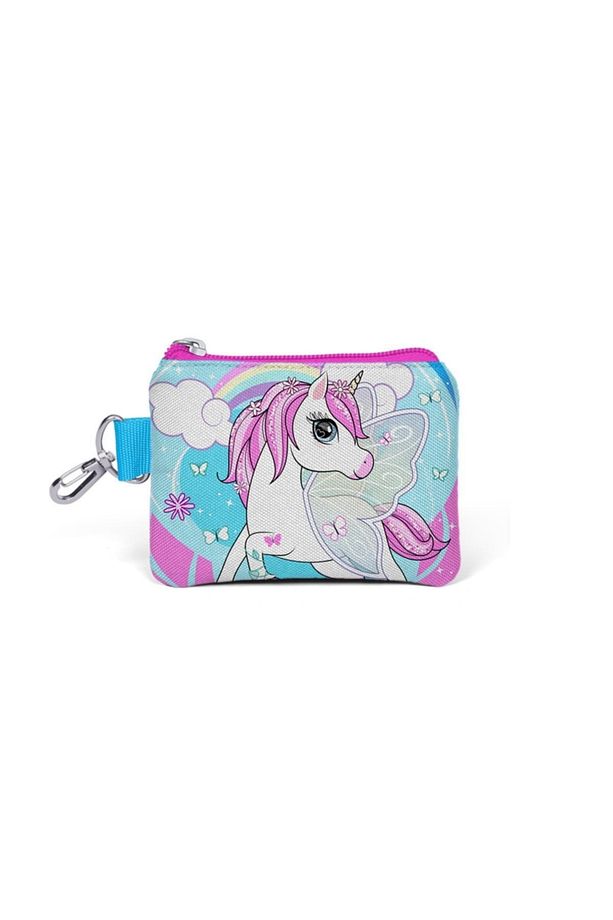 Kids Mavi Neon Pembe Bozuk Para Çantası 21811 - 1