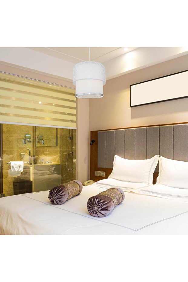 Modelight Monte Tekli Beyaz Sarkıt - 1