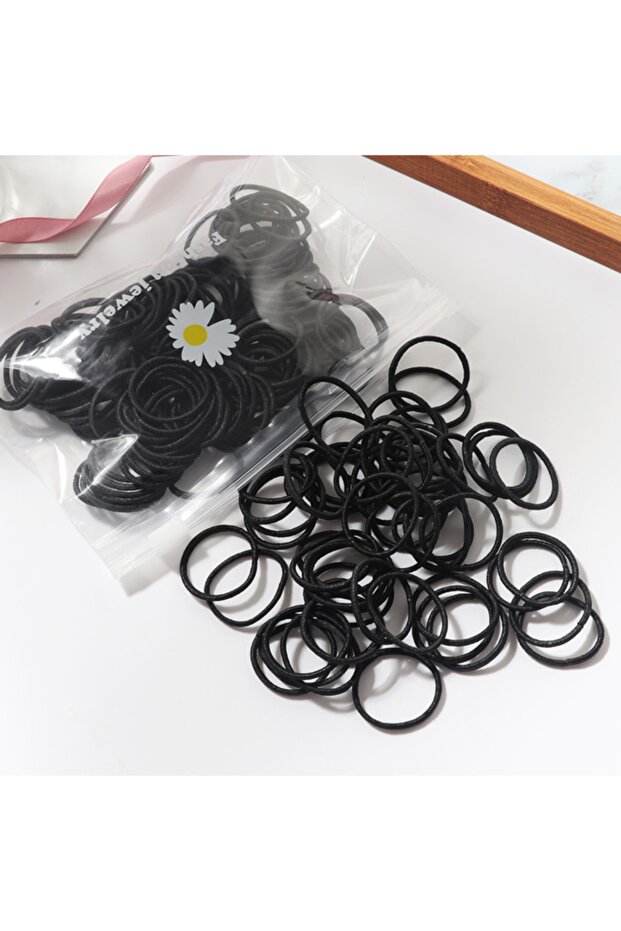 100 бр. Мини еластични катарами - 1