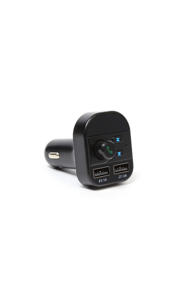 Bluetooth Araç Kiti Fm Transmitter Çift Usb Girişli 3.1a - 1