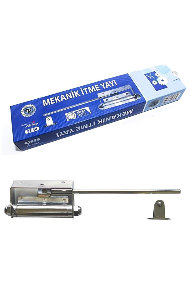 باب ميكانيكي يعمل بالدفع الزنبركي للباب، سهل التركيب - 1