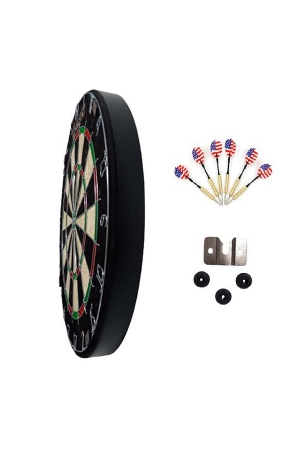 Dart Busso Bristle (DART BOARD). Altı Ok Ile Birlikte Model: Dht-201. 18" (45,3CM) Dart Seti. - 2
