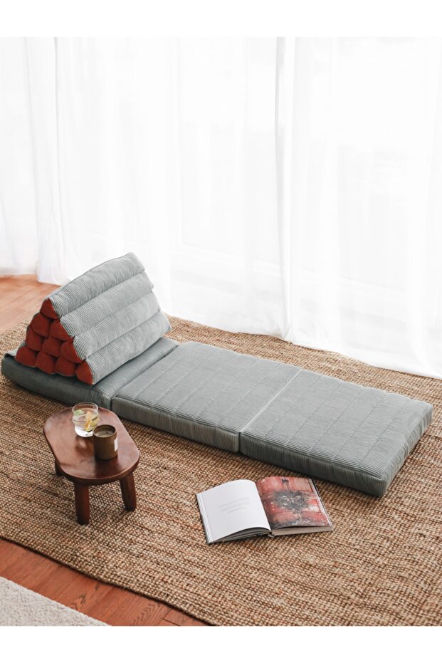 Keyf Katlanan Kadife Minder - 2