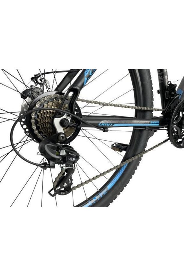 Ümit Camaro 27.5 Jant 21 Vites Mekanik Disk Fren 18" Kadro Siyah Mavi Erkek Dağ Bisikleti - 4