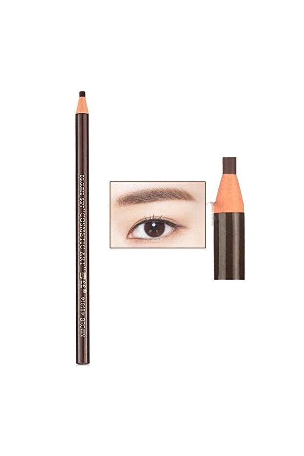 قلم حواجب برباط بني غامق - 1