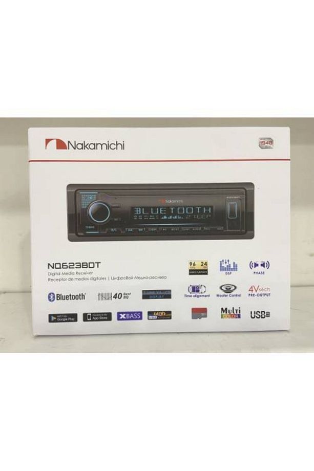 Nq623bdt Oto Teyp 3 Amfi Bt Dsp 40 Bant Işlemci Pro - 1