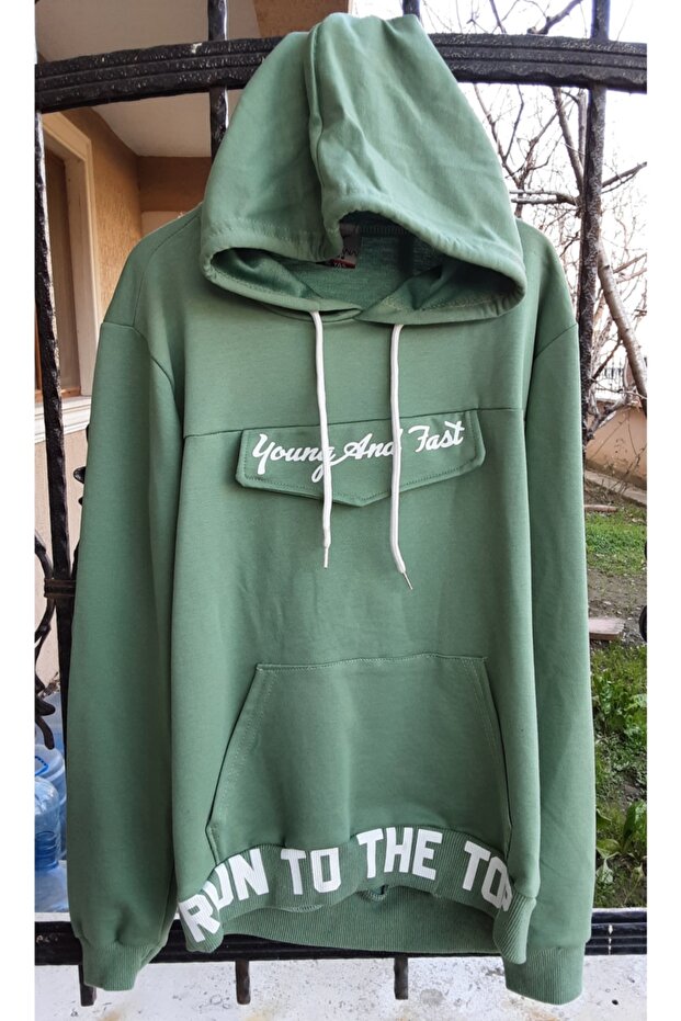 Kapişonlu Sweat Unisex Genç