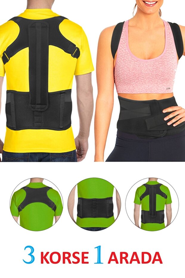 Multifunctional Upright Posture Corset Anti-Hunchback Corset Shoulder Waist Corset Slimming Waist Belt