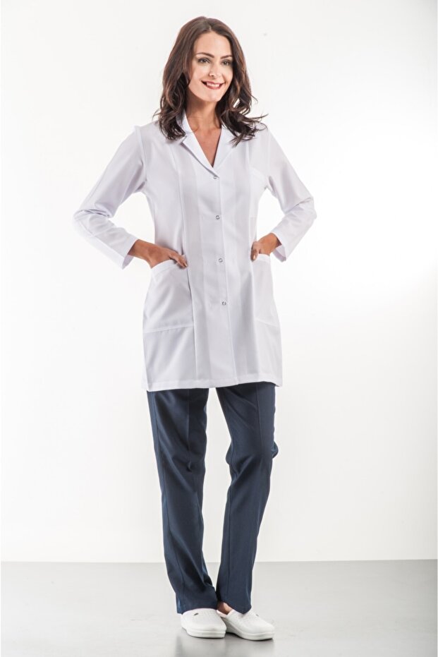 Doctor Nurse Dentist Laboratory Pharmacist Women's Coat