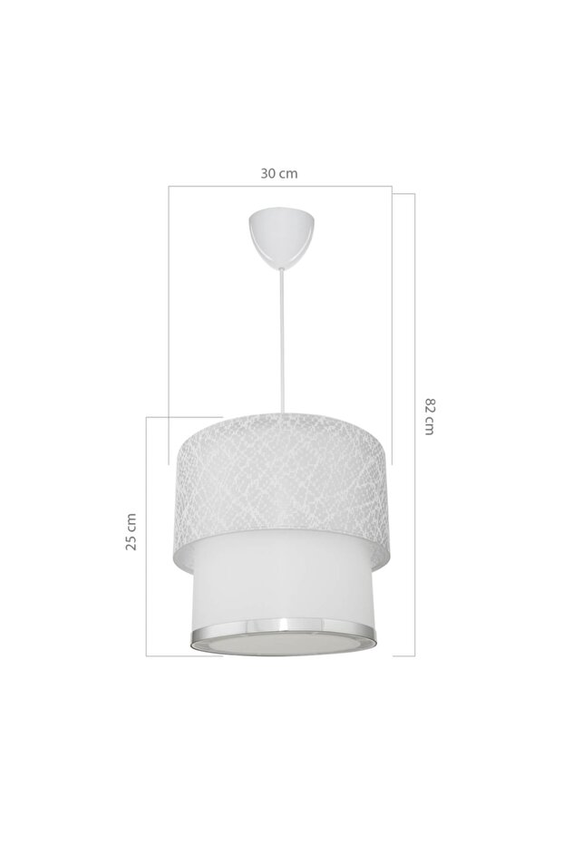 Modelight Monte Tekli Beyaz Sarkıt - 4