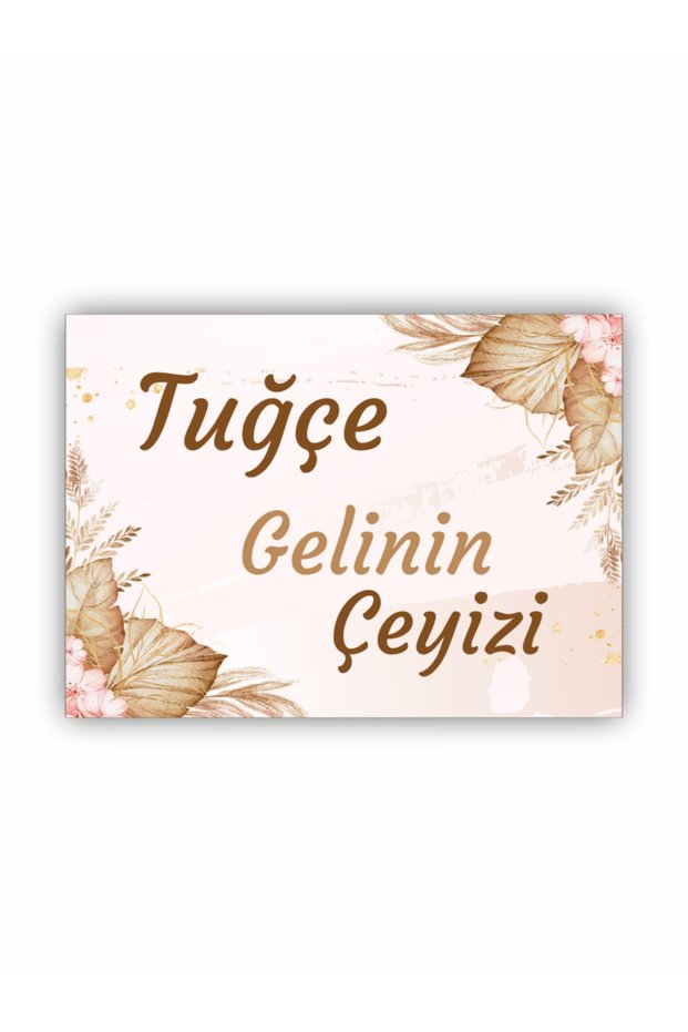 Dowry Pendant Label - Sticker - 10 Pieces