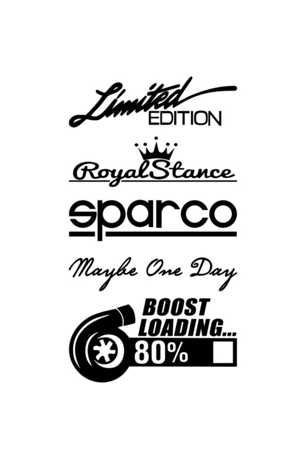 Arka Cam Sticker - 1