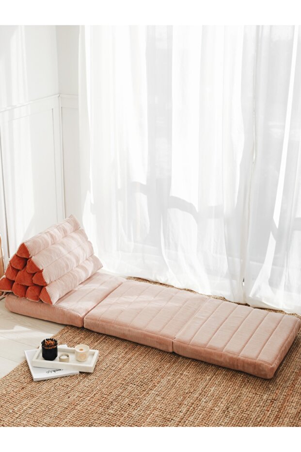 Keyf Katlanan Kadife Minder - 1