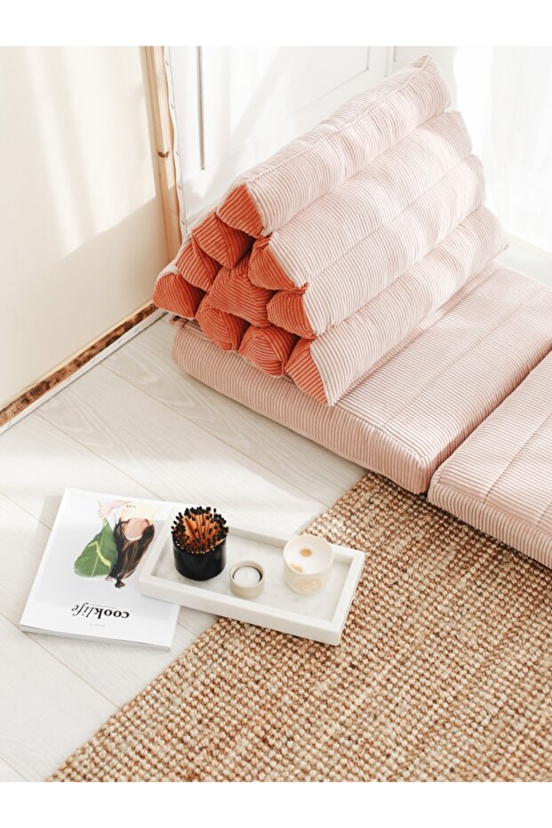 Keyf Katlanan Kadife Minder - 3