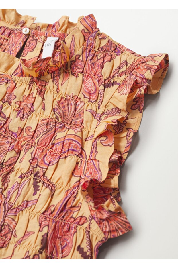 Büzgülü Pamuklu Üst - 6