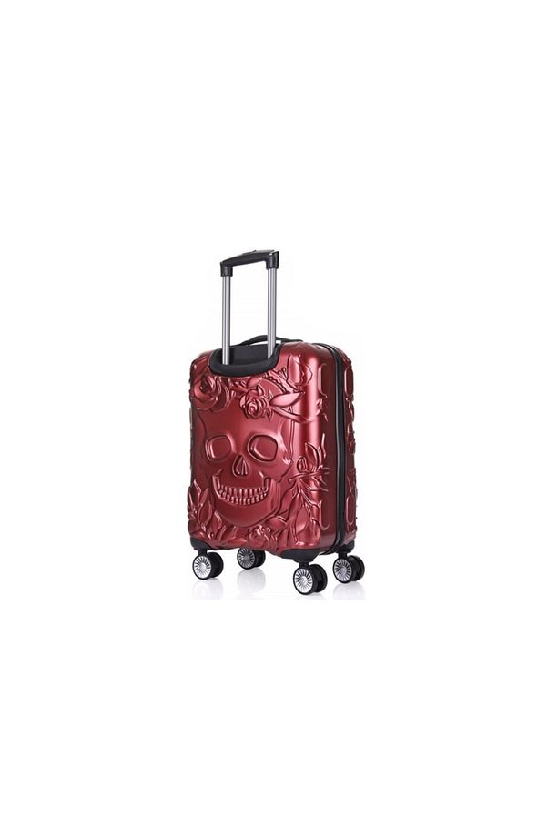 Ccs Kabin Boy Seyahat Çantası 5217-bordo-s Kırmızı - 4
