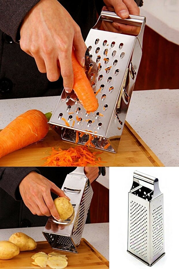 4 Yönlü Paslanmaz Çelik Rende - 1