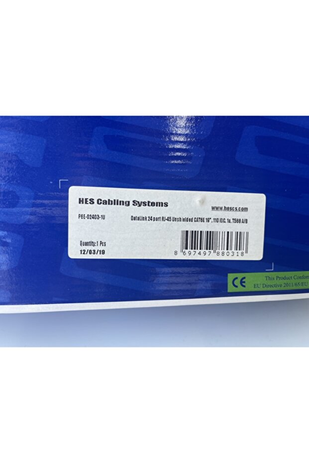 24 Port Cat6 Patch Panel-dolu - 8