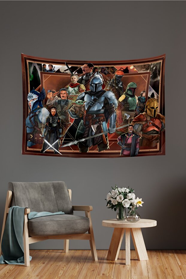 Star Wars Wall Cover Rug 140 X 100 Cm-70x100 Cm