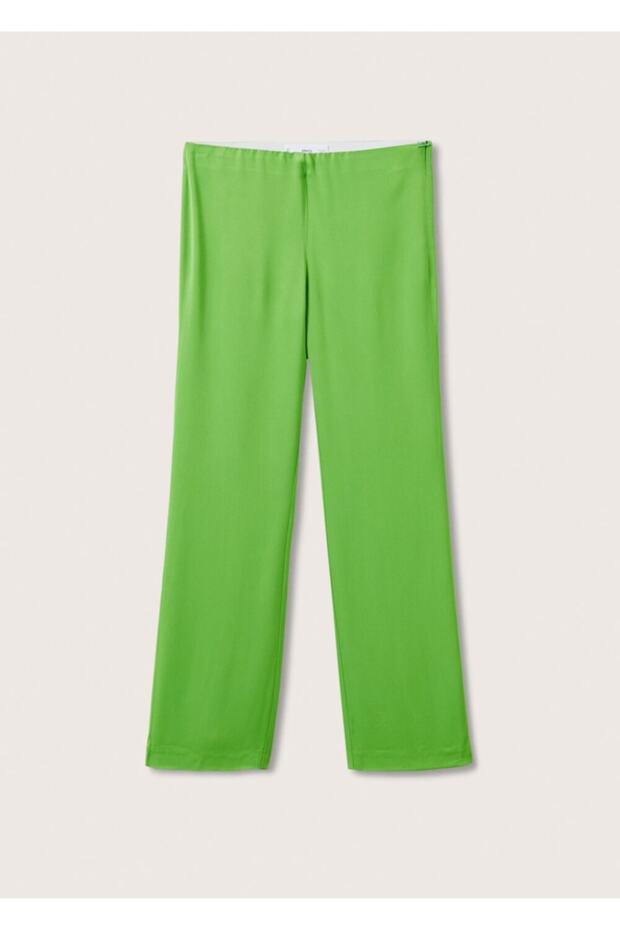 Gerade geschnittene, lockere Hose - 3