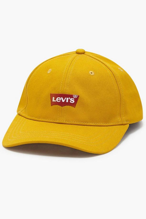 Logolu Şapka D5448-0001 Koyu Sarı - 1
