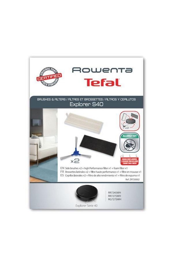 X-plorer Serie S40 Robot Süpürge Allergy Kit Filtre Ve Fırça Seti - 2