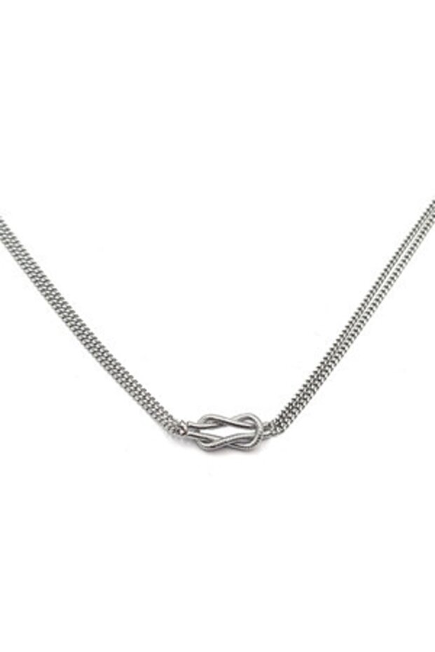 Çelik Sonsuzluk Kolye - 1