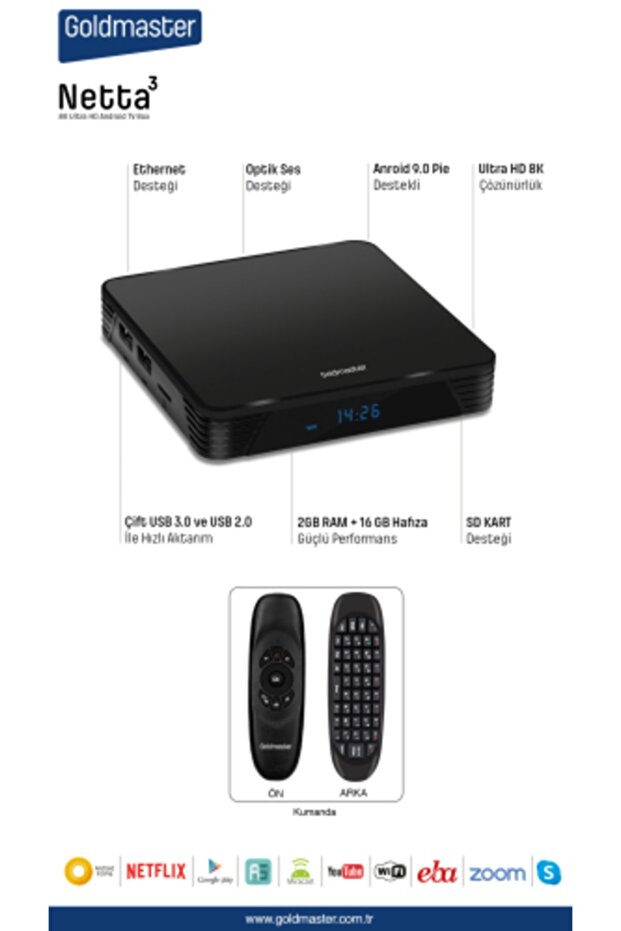 Netta 3 Media Player - 2