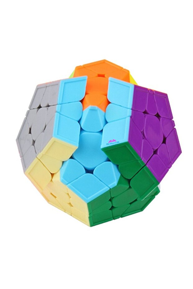 Orjinal Megaminx Pyraminx 2'li Zeka Küpü Rubik Küp Set - 3