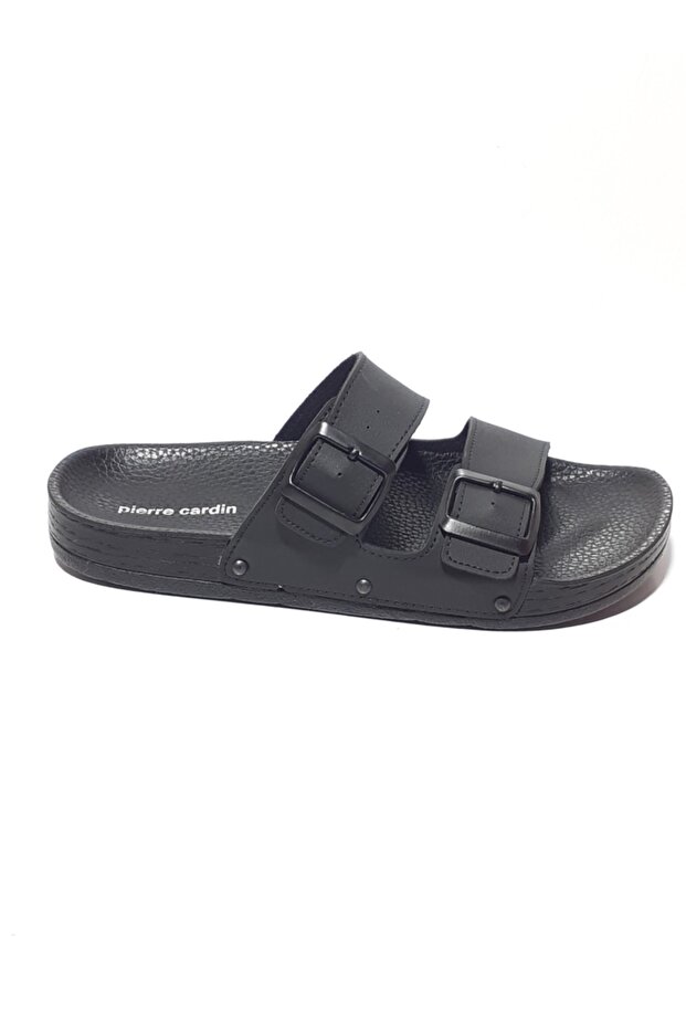 New Season Double Buckle Men's Slippers
