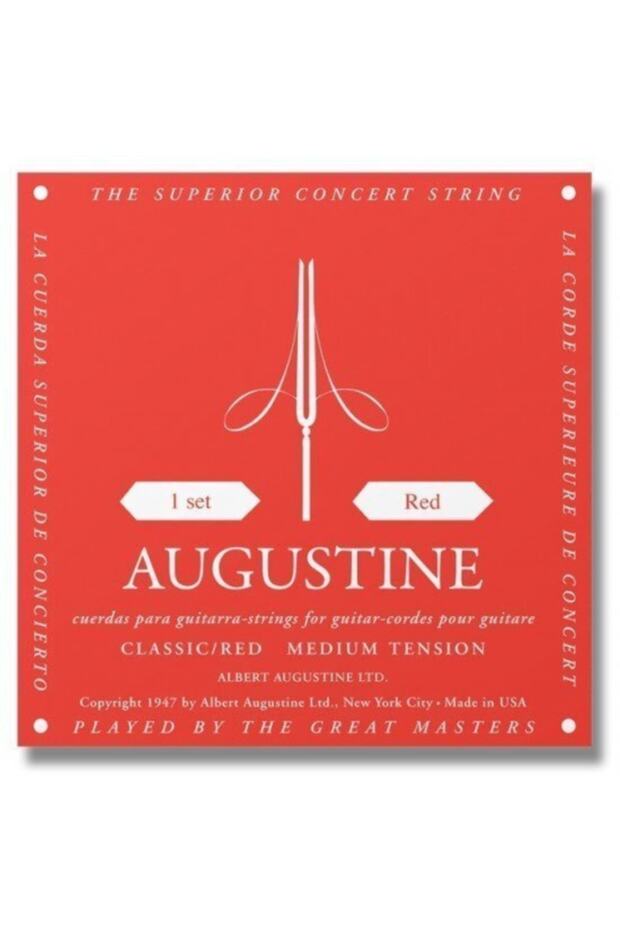 Augustine Classic Red(medium Tension)klasik Gitar Teli