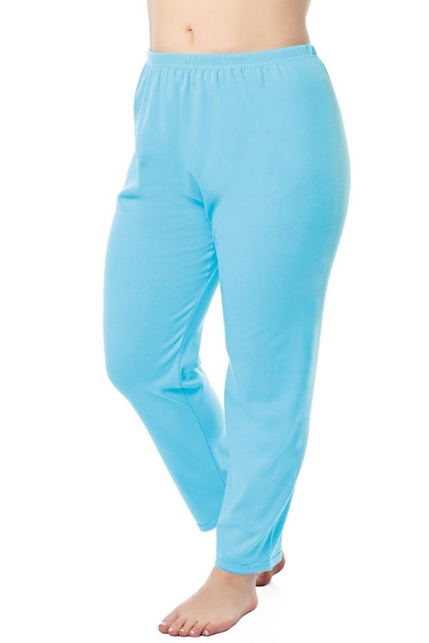 Women's Long Bottom Pajamas Zenne Cotton -3 Pieces