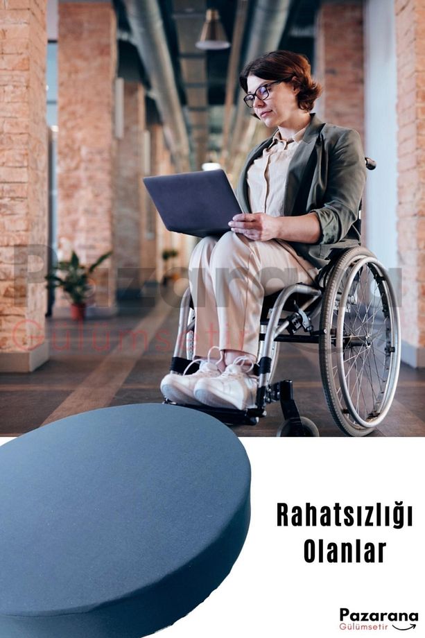 Minder Oturma Minderi Ortopedik Oturma Minderi Oturma Yastığı Simit Minder Basur - 6