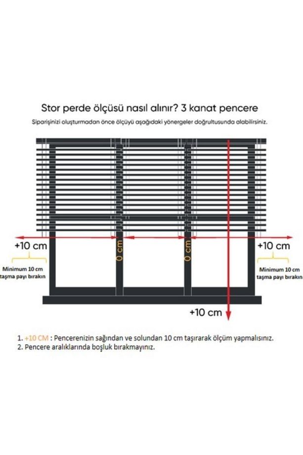 Bej Düz Zebra Perde - 3