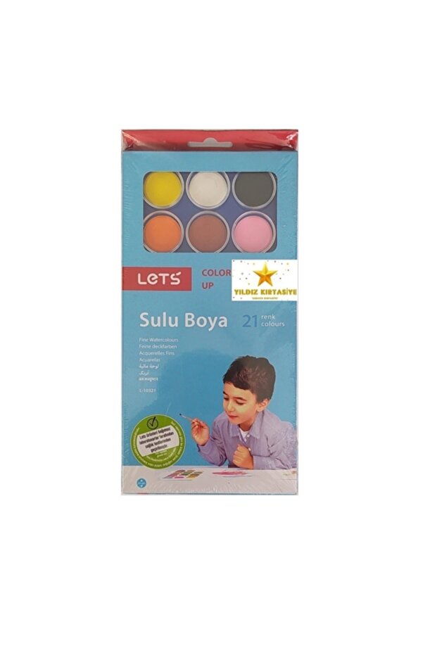 21 Renk Sulu Boya - 1