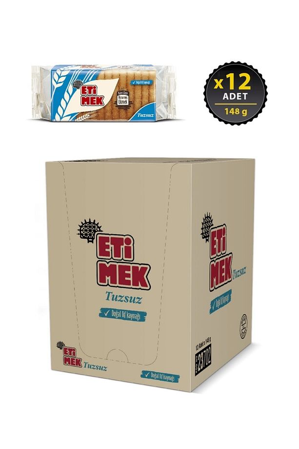 Tuzsuz Etimek Kızarmış Ekmek 148 g x 12 Adet - 2
