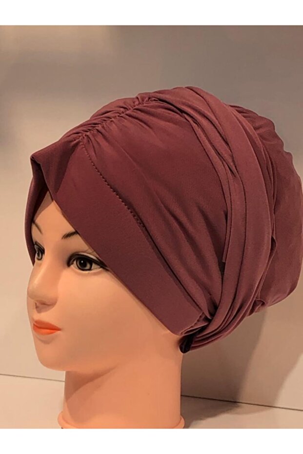 Women's Pink Outer Bonnet Scarf