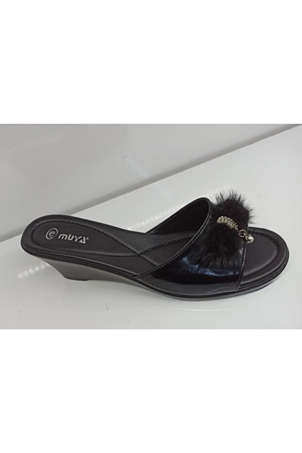 Kadın Siyah Terlik - 6